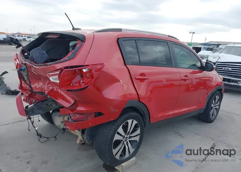 2012 Kia Sportage Lx from USA, damaged, VIN KNDPB3A27C7260403